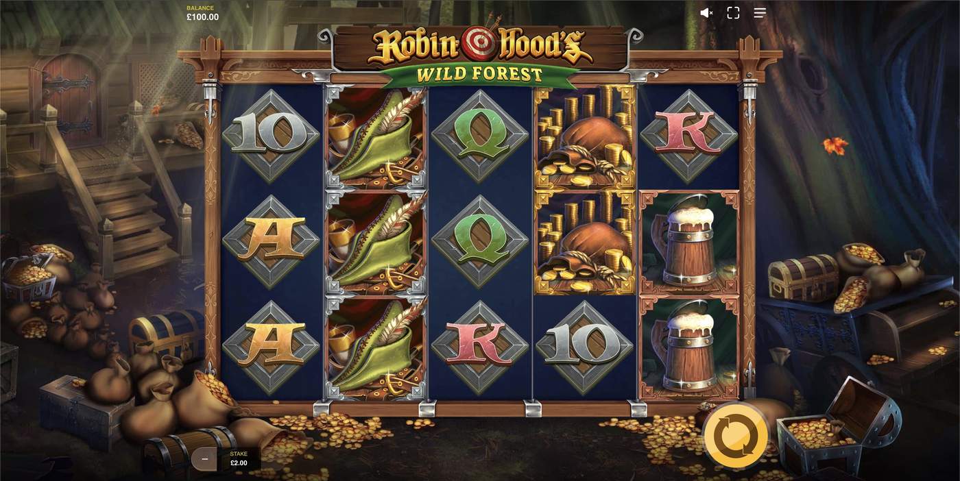 Robin Hood's Wild Forest: image of main menu