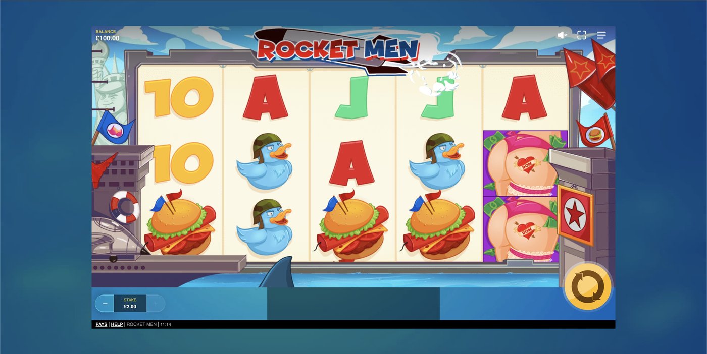 Rocket Men: image of main menu