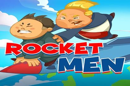 Rocket Men Online Slot Logo