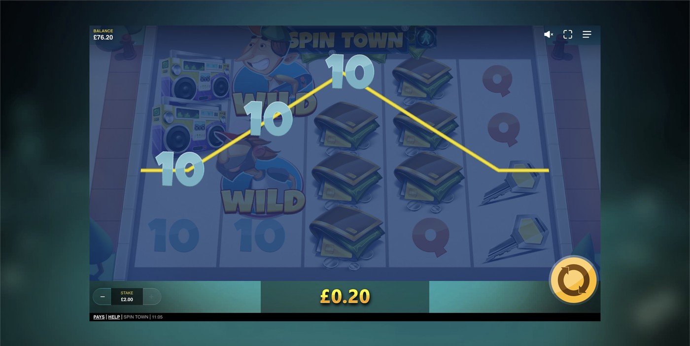 Spin Town: image of winning