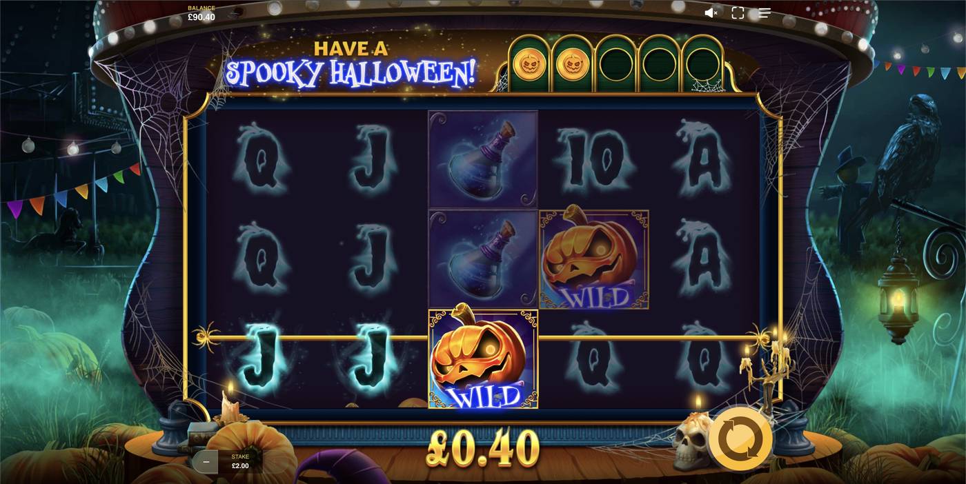Spooky Carnival: image of winning