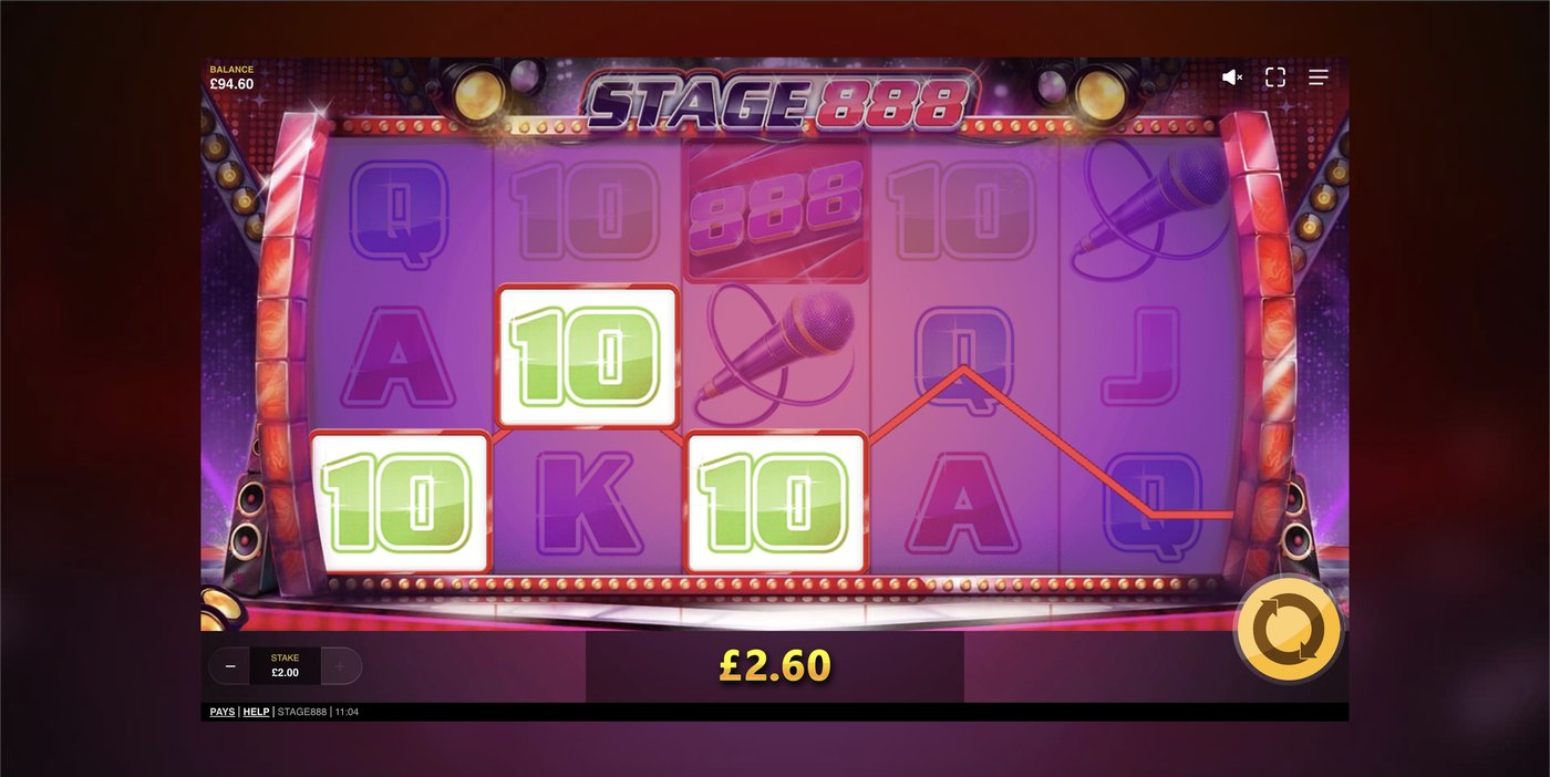 Stage 888: image of winning