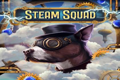 Steam Squad Online Slot Logo