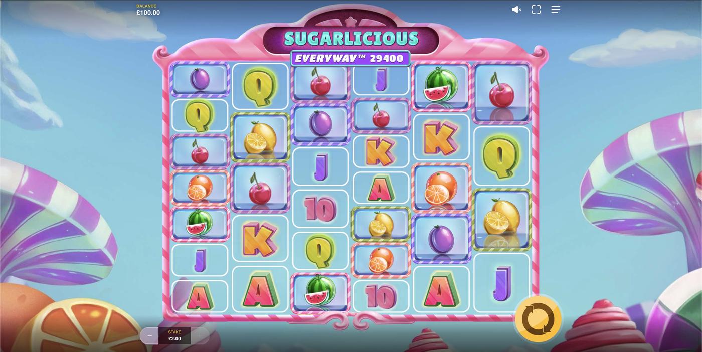 Sugarlicious Everyway: image of main menu