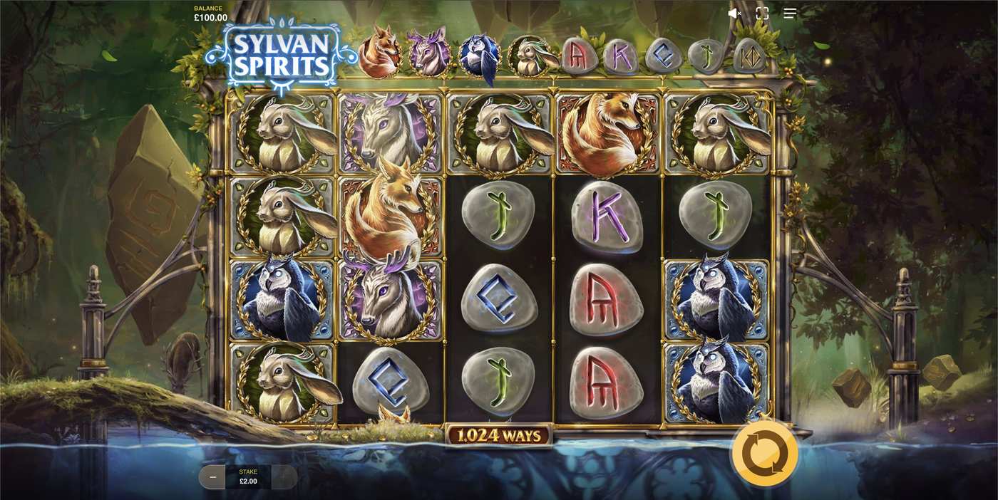 Sylvan Spirits: image of main menu