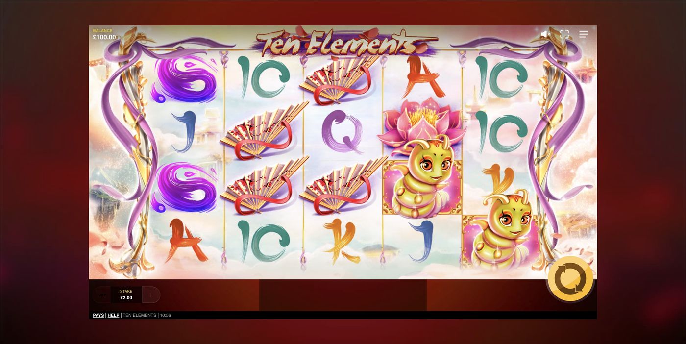 Ten Elements: image of main menu