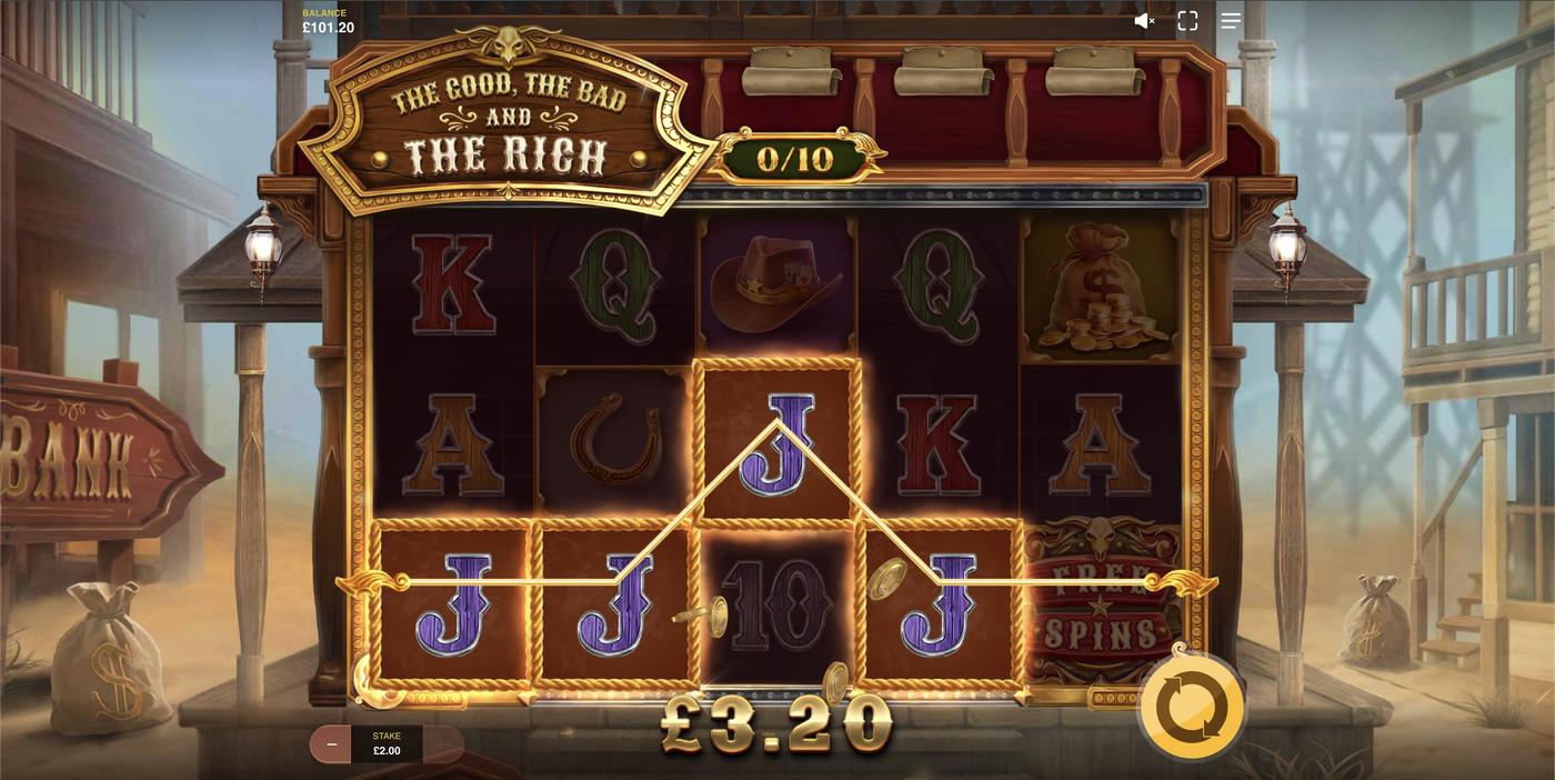 The Good, The Bad and The Rich: image of winning