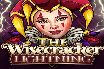 The Wisecracker Lightning Online Slot Logo