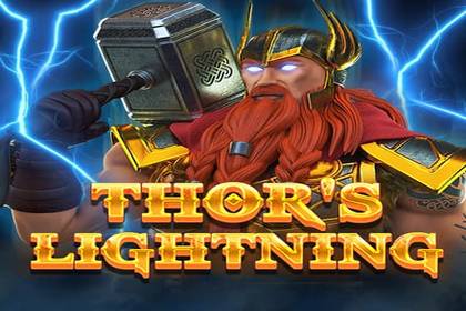 Thor's Lightning Online Slot Logo