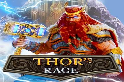 Thor's Rage Online Slot Logo