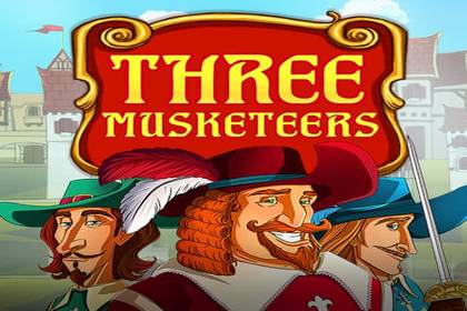 Three Musketeers Online Slot Logo