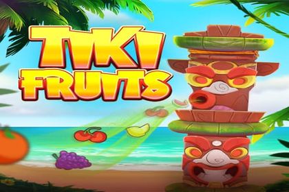 Tiki Fruits Online Slot Logo