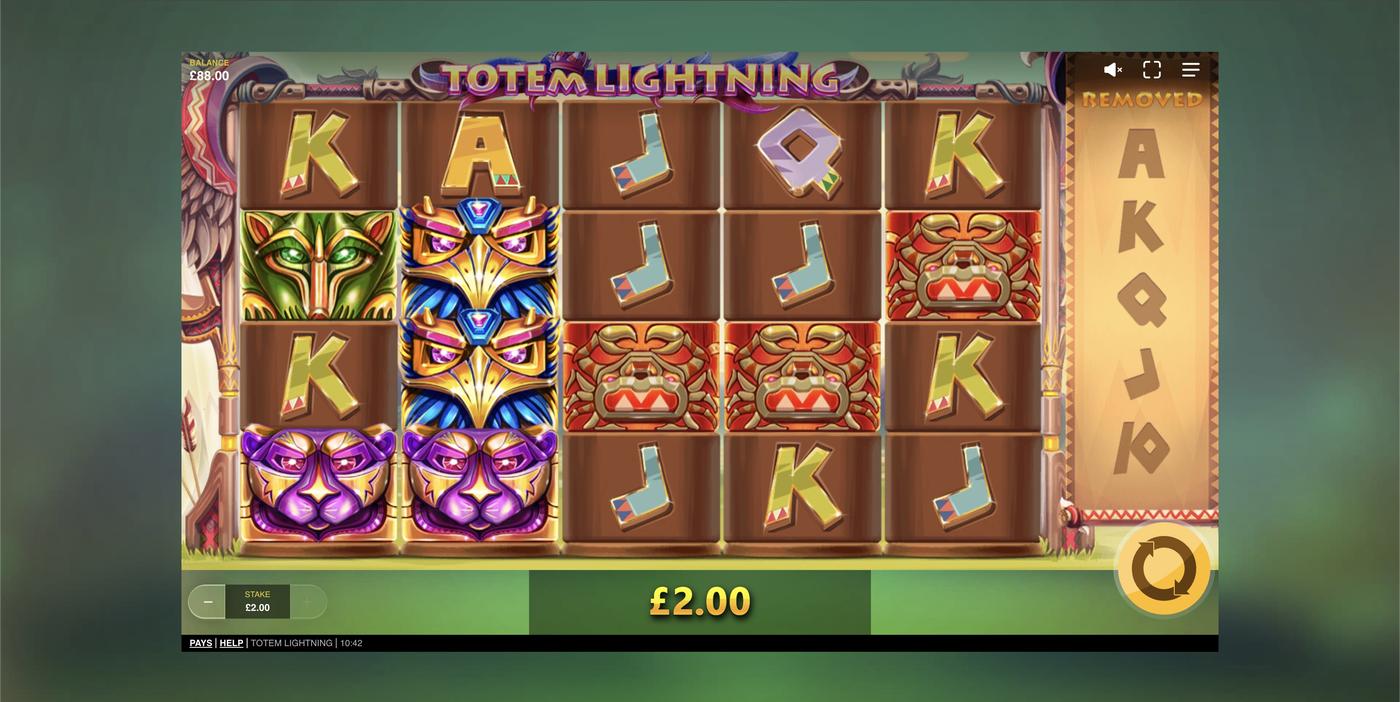 Totem Lightning: image of winning
