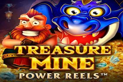 Treasure Mine Power Reels Online Slot Logo