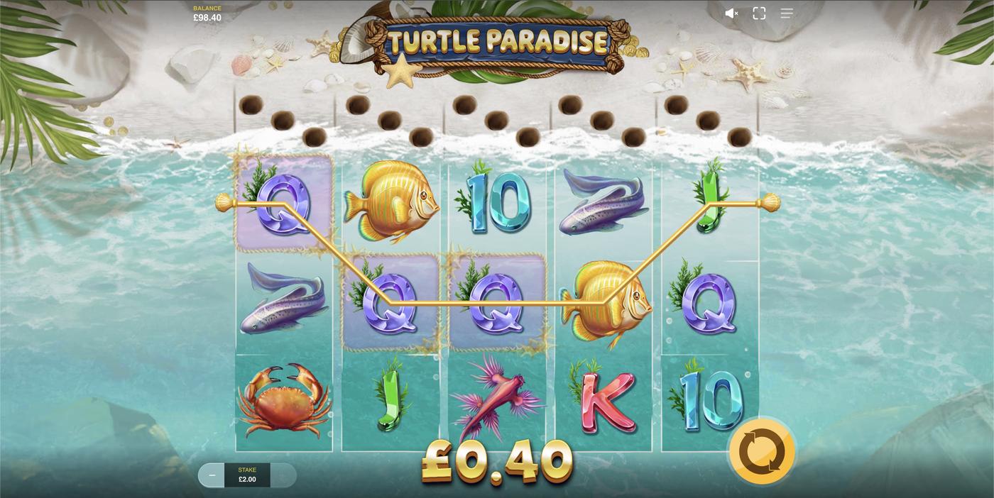 Turtle Paradise: image of winning