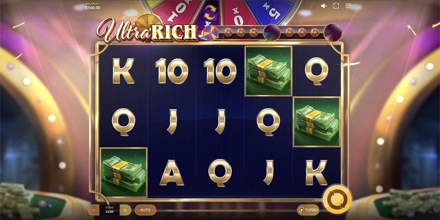 Ultra Rich: image of main menu