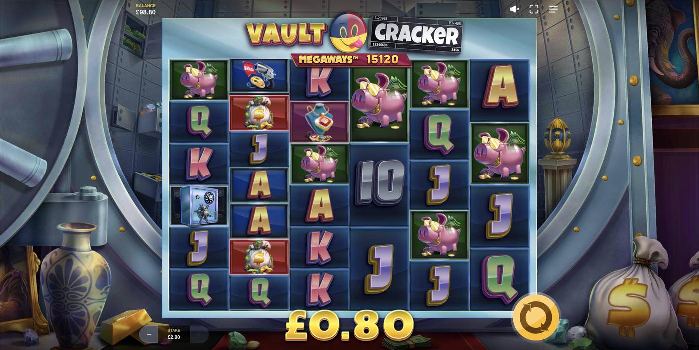 Vault Cracker Megaways: image of winning