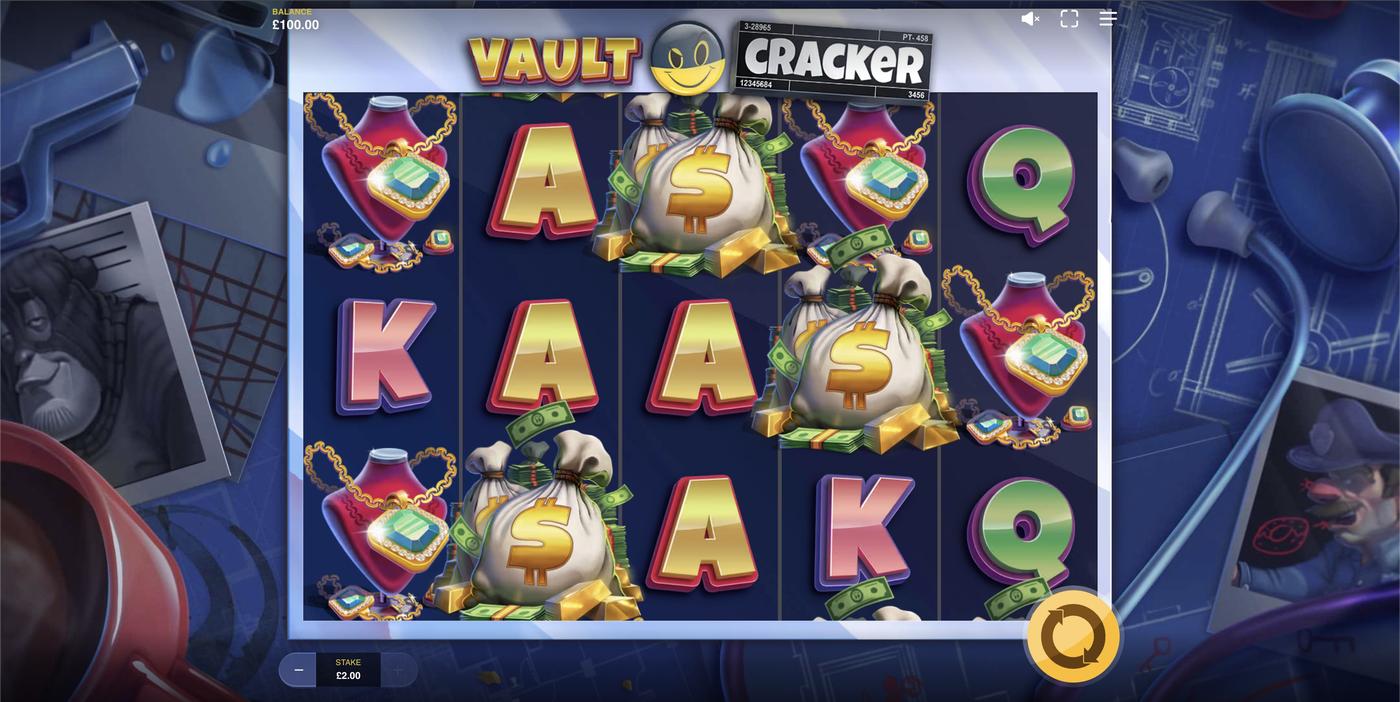 Vault Cracker: image of main menu
