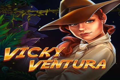 Vicky Ventura Online Slot Logo