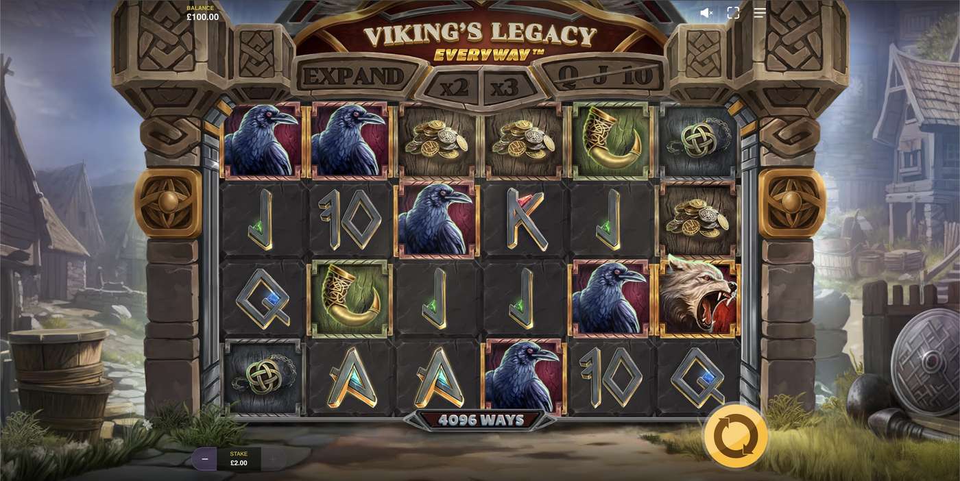 Viking’s Legacy Everyway: image of main menu