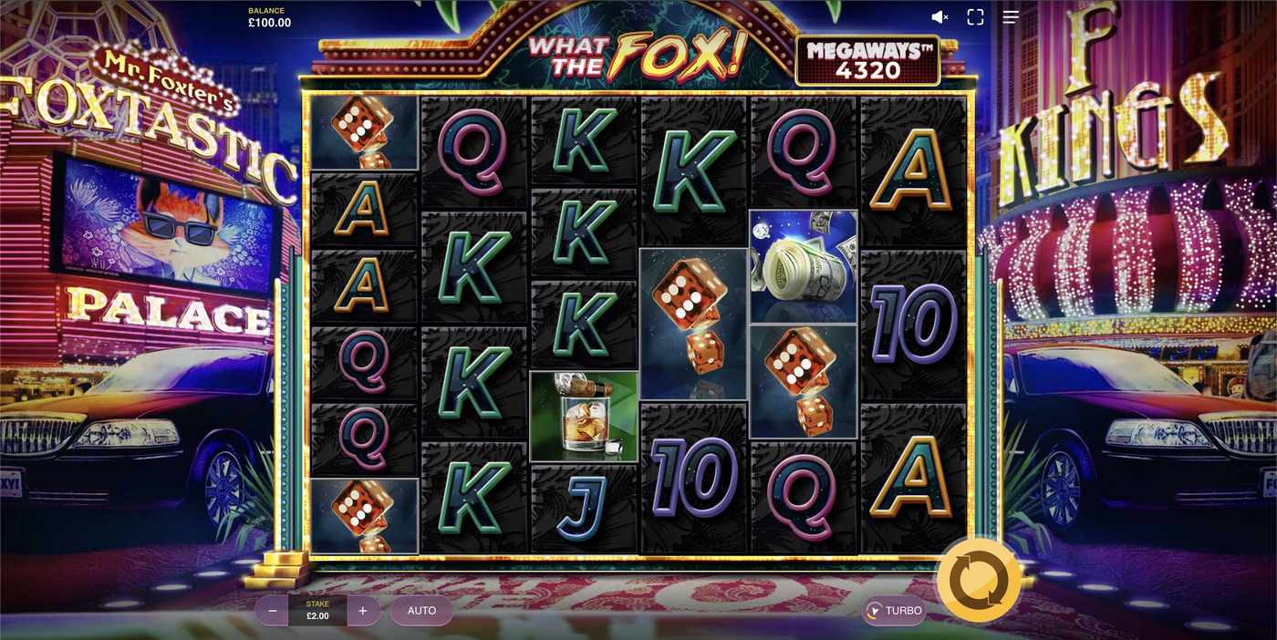 What the Fox Megaways: image of main menu