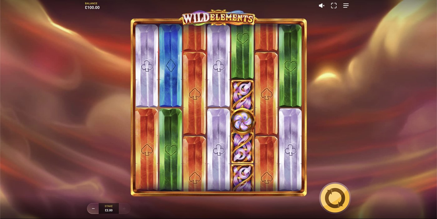 Wild Elements: image of main menu