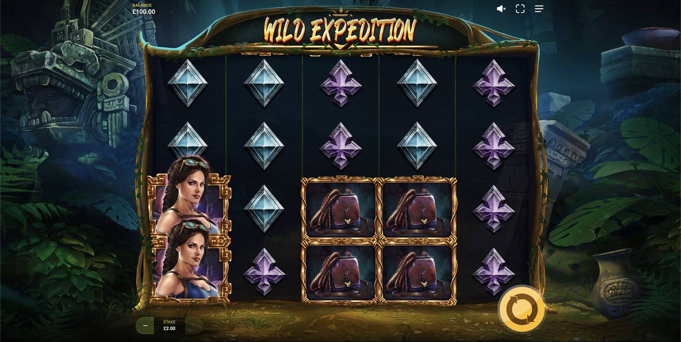 Wild Expedition: image of main menu