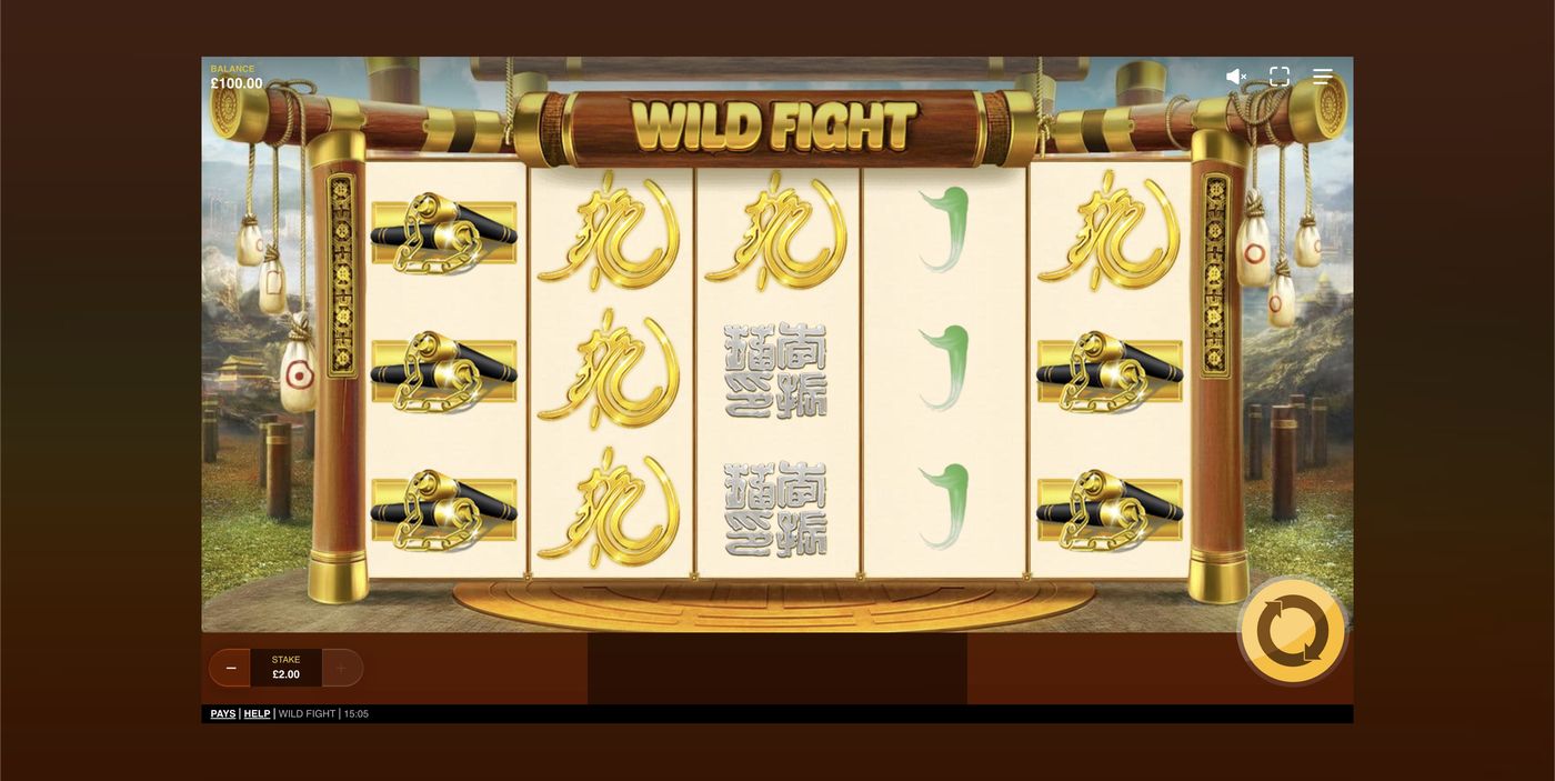 Wild Fight: image of main menu