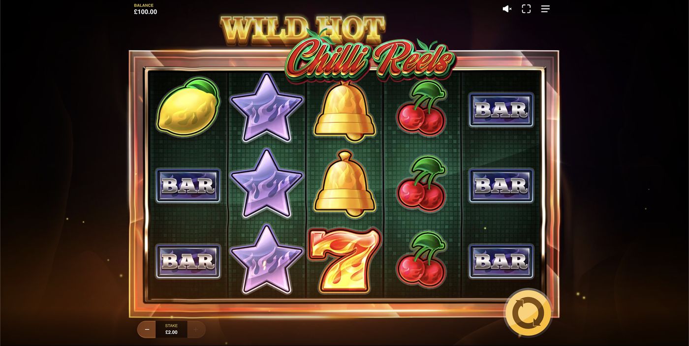 Wild Hot Chilli Reels: image of main menu