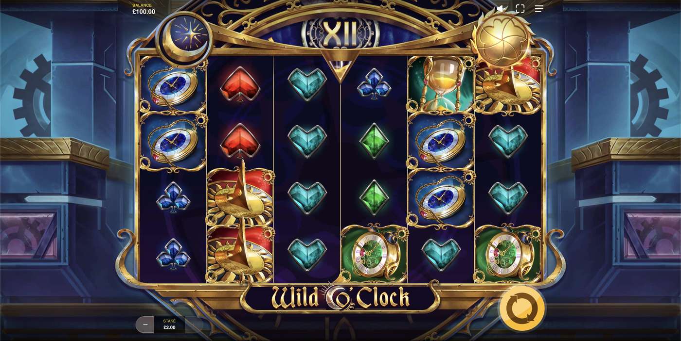 Wild O'Clock: image of main menu