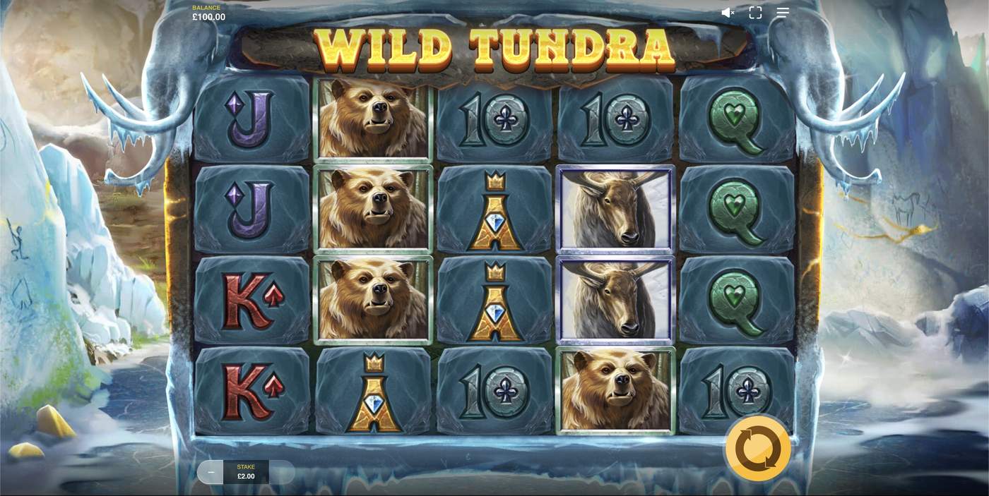 Wild Tundra: image of main menu