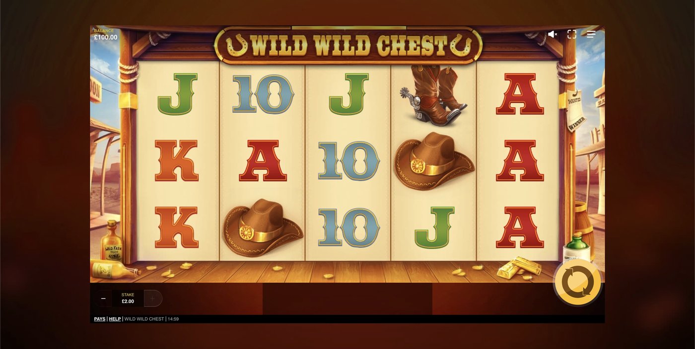 Wild Wild Chest: image of main menu