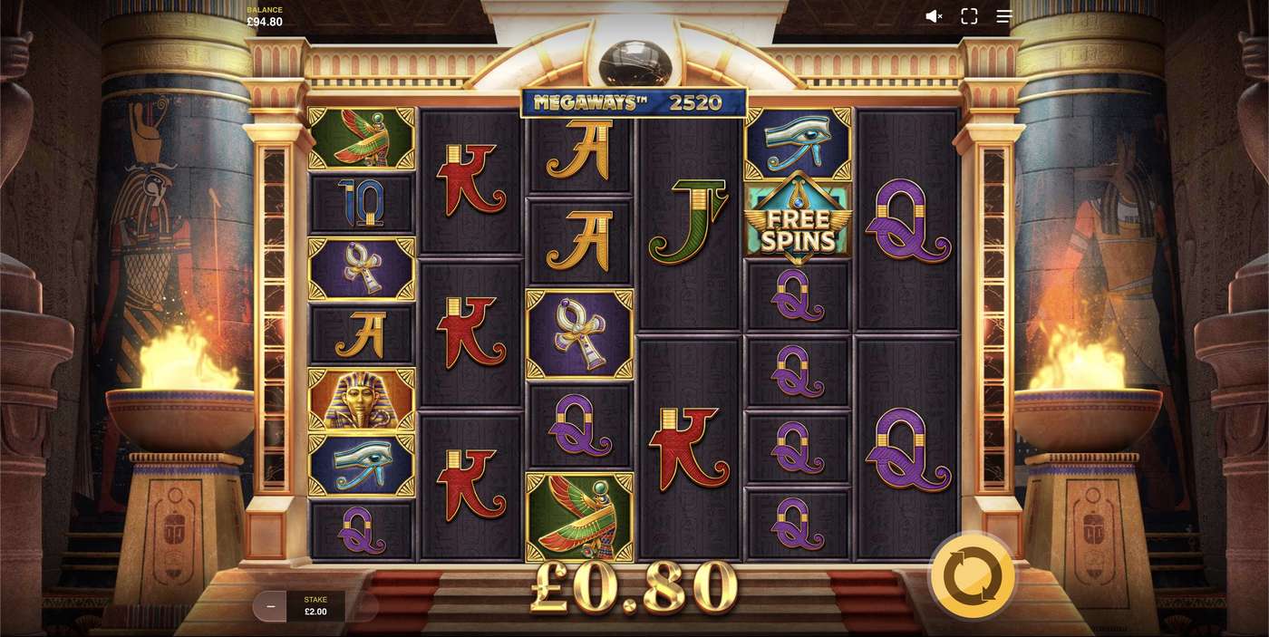 Wings Of Ra Megaways: image of winning