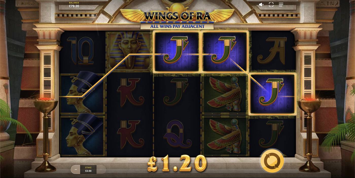 Wings of Ra: image of winning