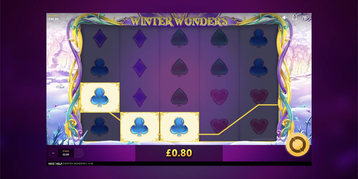 Winter Wonders: image of winning