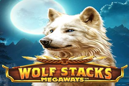Wolf Stacks Megaways Online Slot Logo