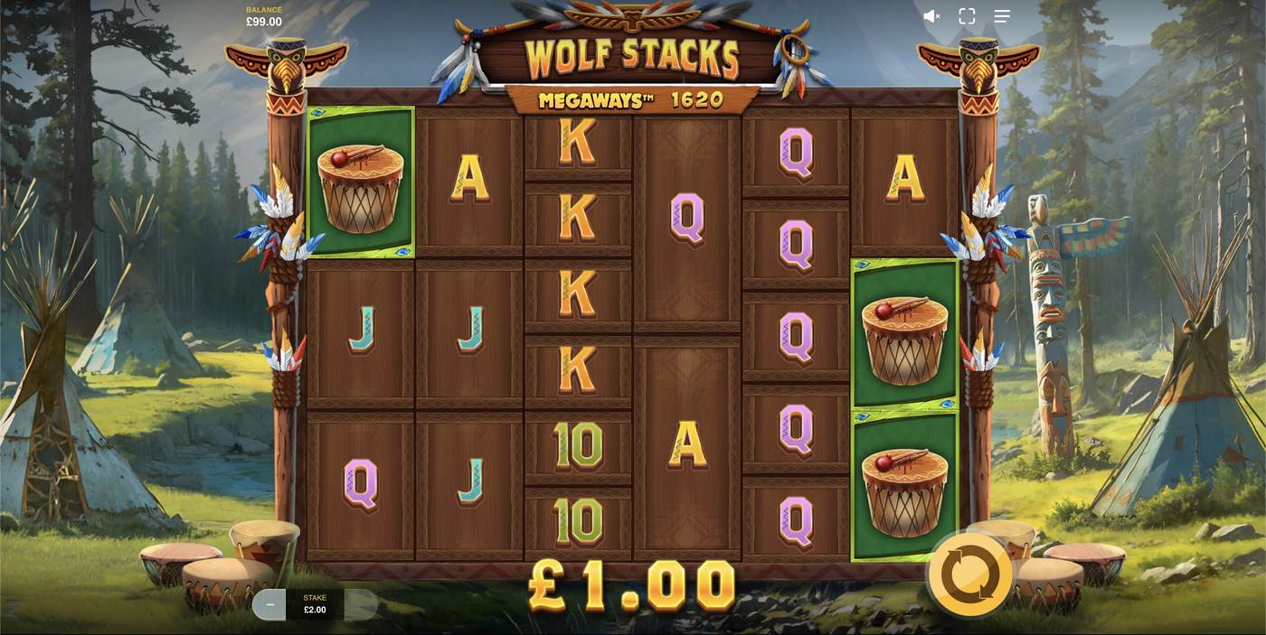 Wolf Stacks Megaways: image of winning