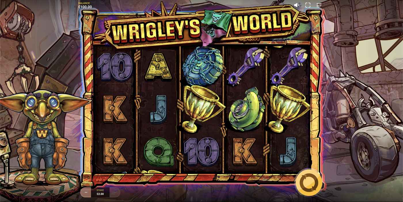 Wrigley’s World: image of main menu