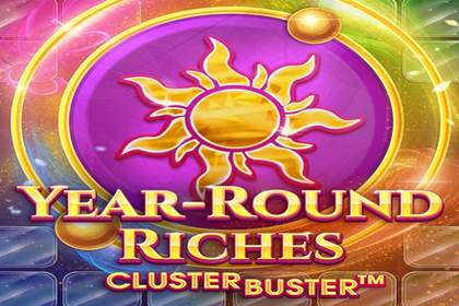 Year-Round Riches Clusterbuster Online Slot Logo