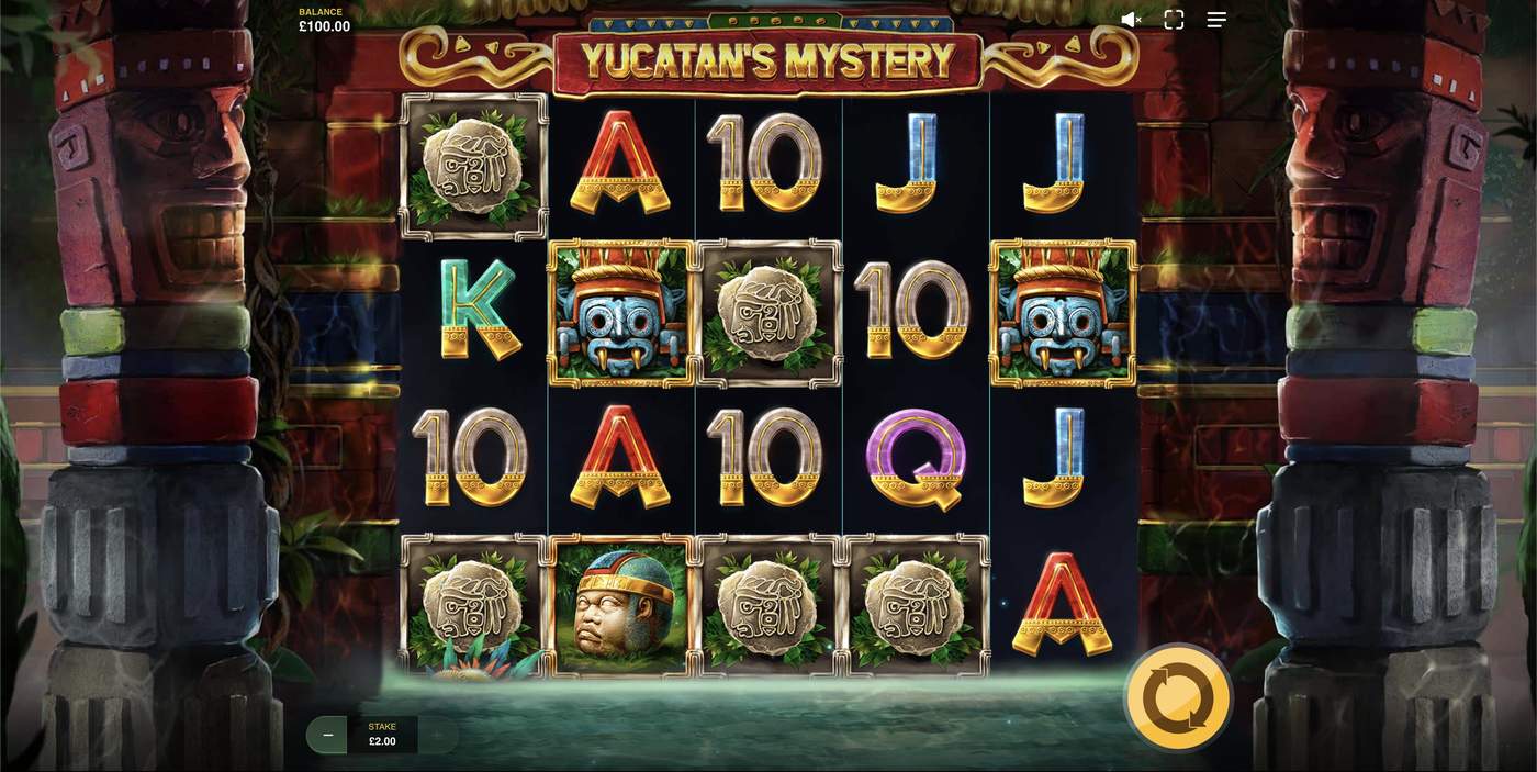 Yucatan’s Mystery: image of main menu