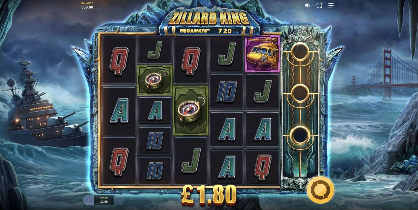 Zillard King Megaways: image of winning