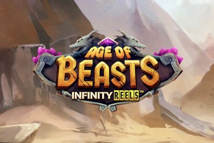 Age of Beasts Infinity Reels Online Slot Logo