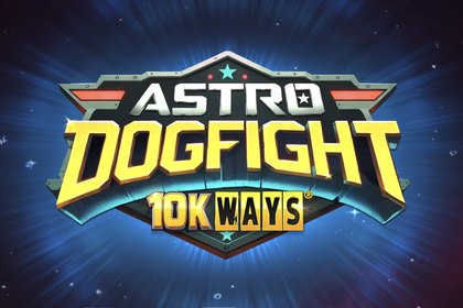 Astro Dogfight 10K Ways Online Slot Logo