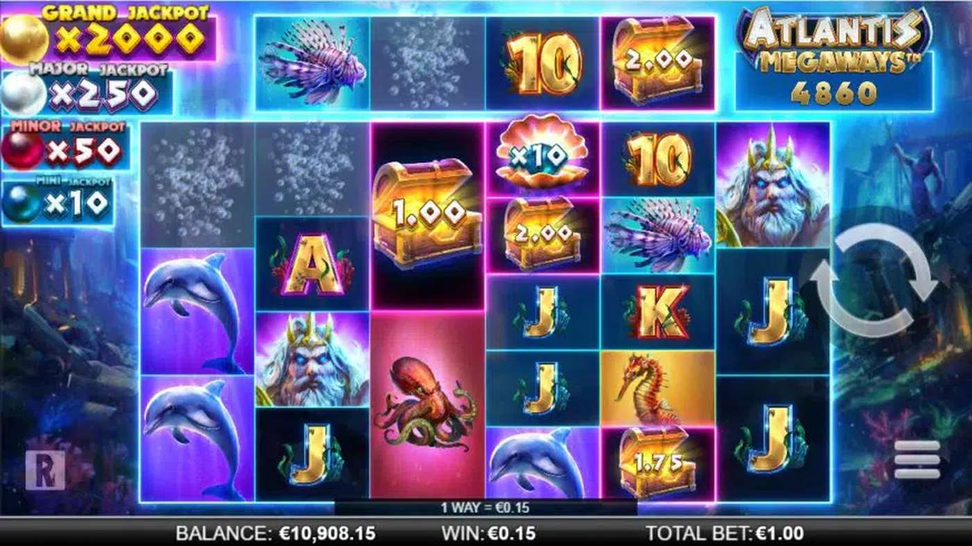 Atlantis Megaways: image of winning