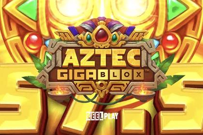 Aztec Gigablox Online Slot Logo