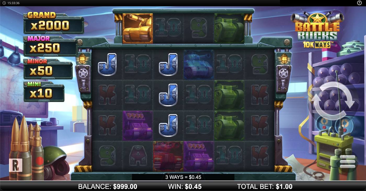Battle Bucks 10K Ways: image of winning