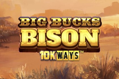 Big Bucks Bison 10K Ways Online Slot Logo