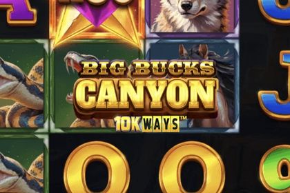 Big Bucks Canyon 10K Ways Online Slot Logo