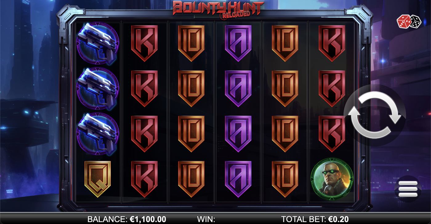 Bounty Hunt Reloaded: image of main menu