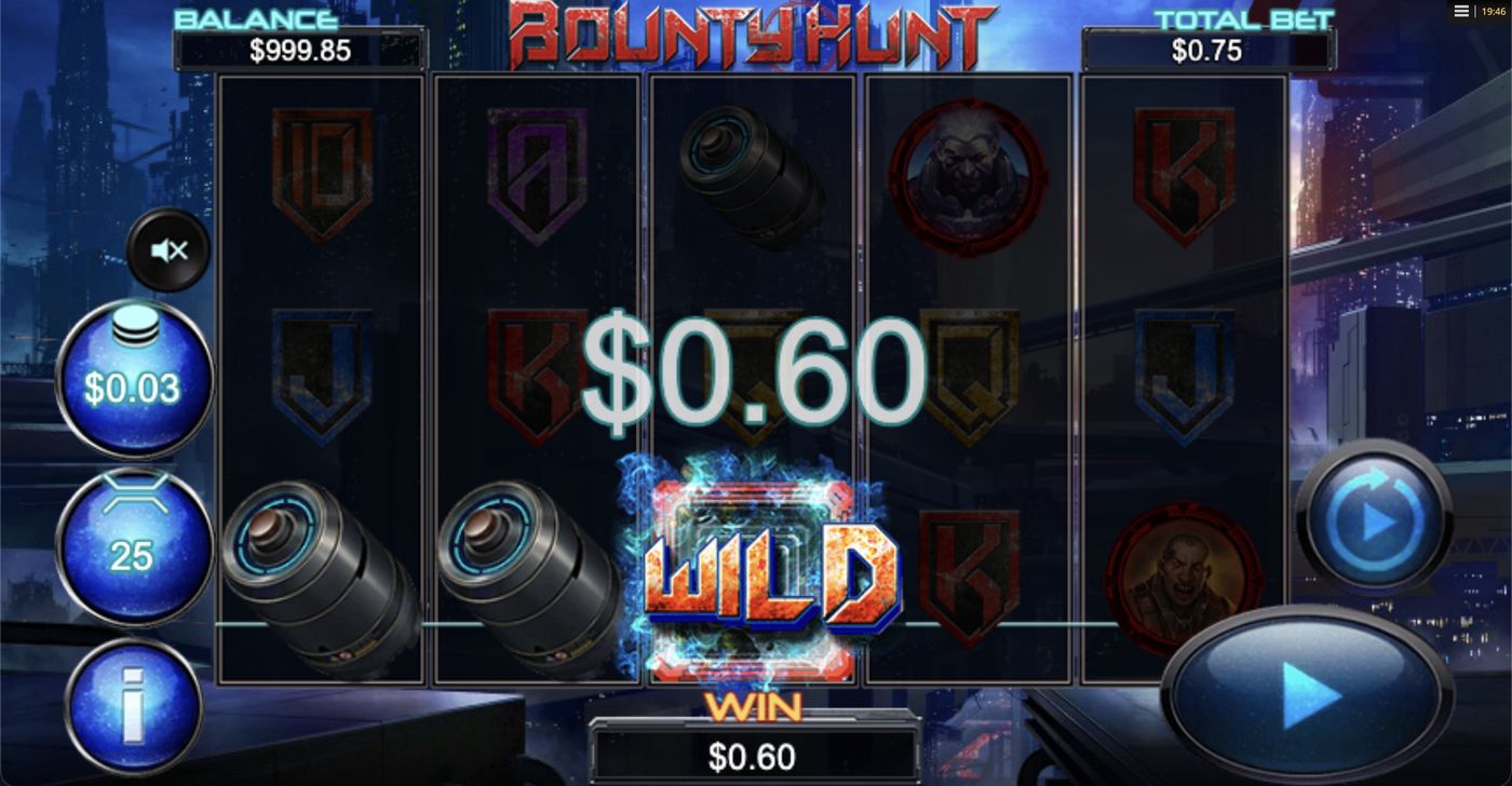 Bounty Hunt: image of winning